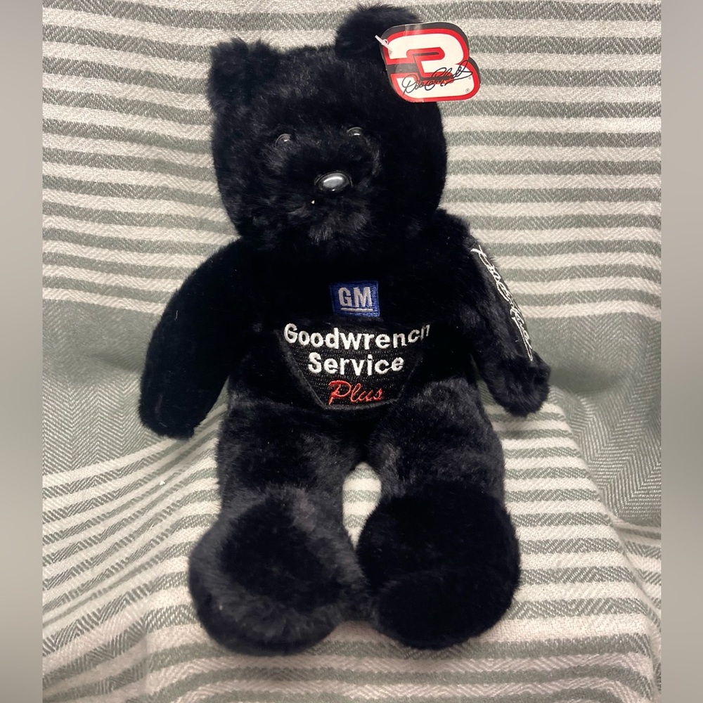 23 Karat Gold’n Bears Dale‎ Earnhardt #3 Black Teddy Bear NWT